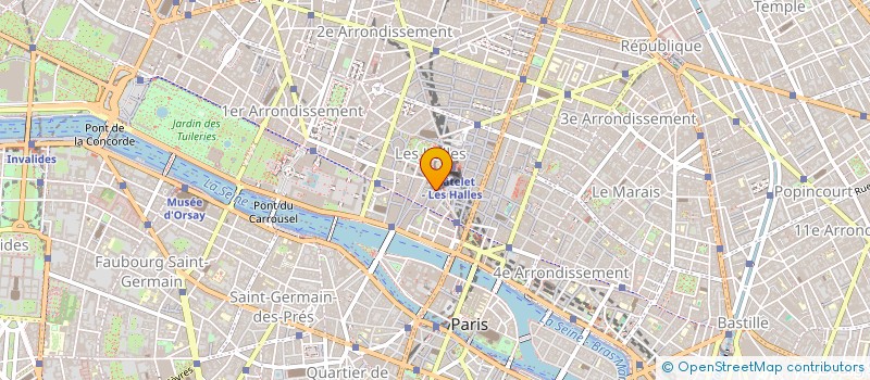 localisation de l'entreprise BARRY HUSSLER  PARIS