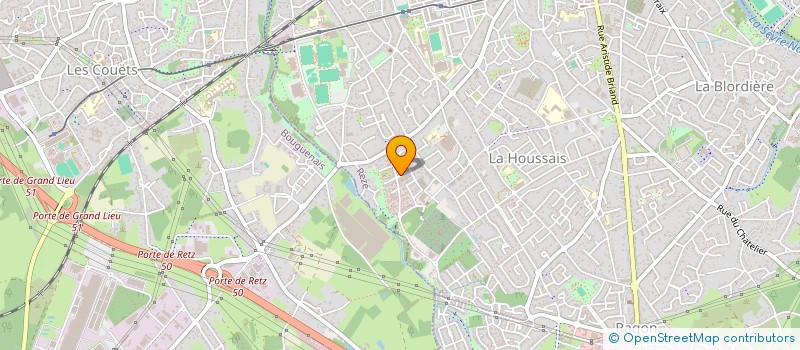 localisation de l'entreprise BARRY SITA VTC  REZE