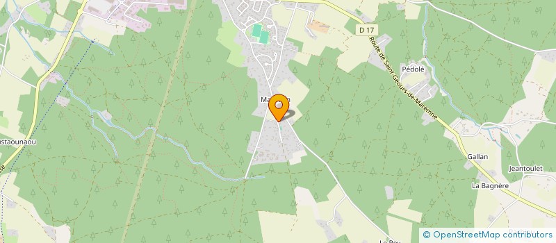 localisation de l'entreprise BARRYLOU  SOUSTONS