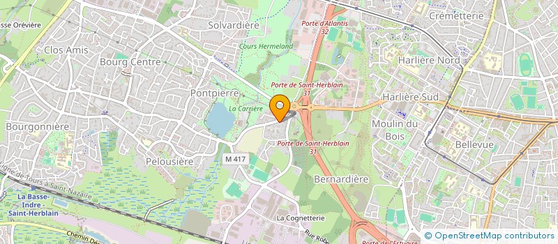 localisation de l'entreprise BARS  SAINT-HERBLAIN