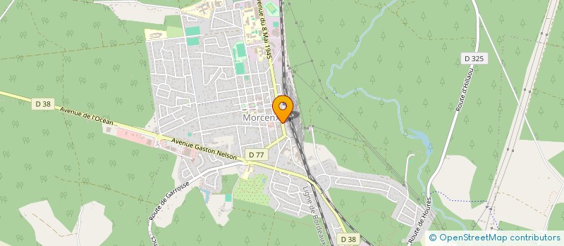 localisation de l'entreprise BARSACQ-LABEYRIE  MORCENX-LA-NOUVELLE