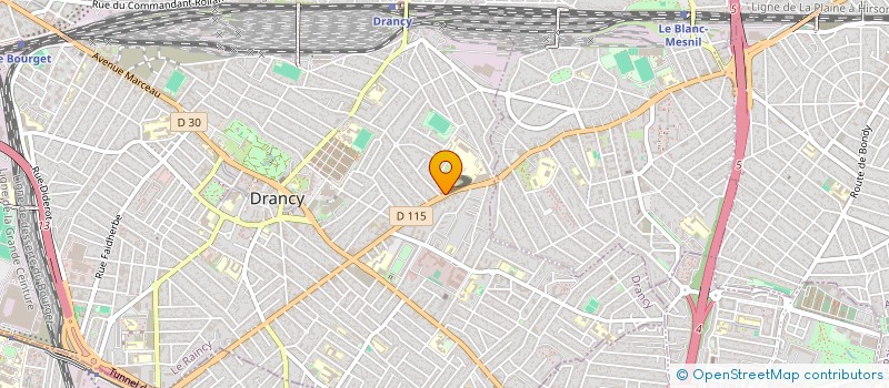 localisation de l'entreprise BARSALI  DRANCY