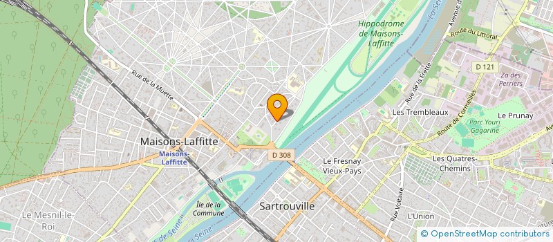 localisation de l'entreprise BARSAN  TAVERNY