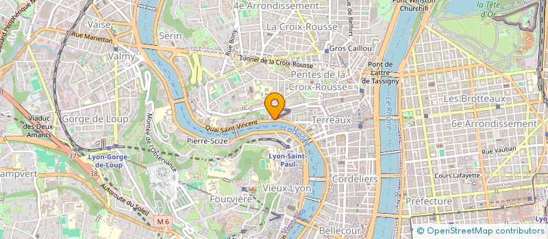 localisation de l'entreprise BARSANUPHE à LYON