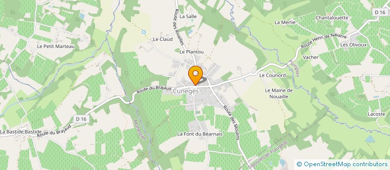 localisation de l'entreprise BARSEM à MONBAZILLAC