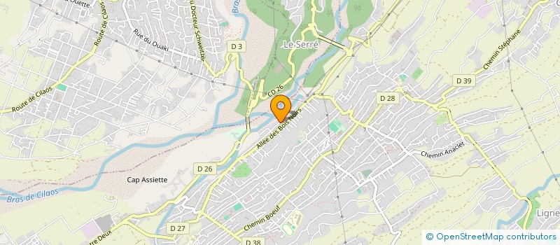 localisation de l'entreprise BARSOUNAIK FC à SAINT-PIERRE