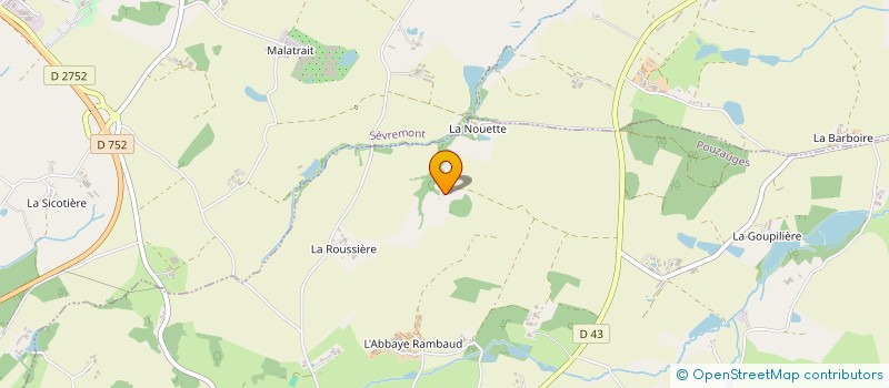 localisation de l'entreprise BARSUP à POUZAUGES