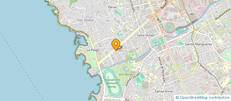 localisation de l'entreprise BART à MARSEILLE