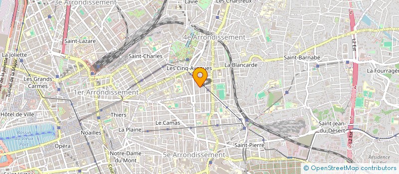 localisation de l'entreprise BART à MARSEILLE