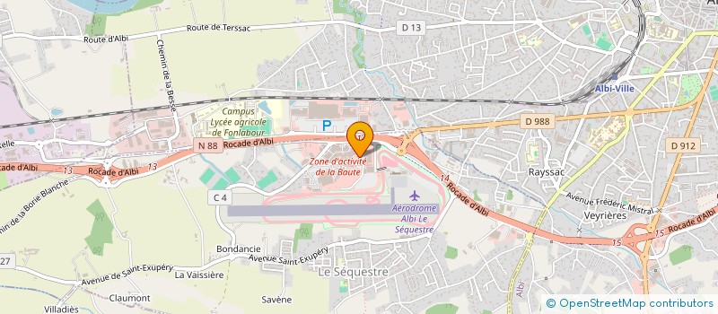 localisation de l'entreprise BART SERVICES à LE SEQUESTRE
