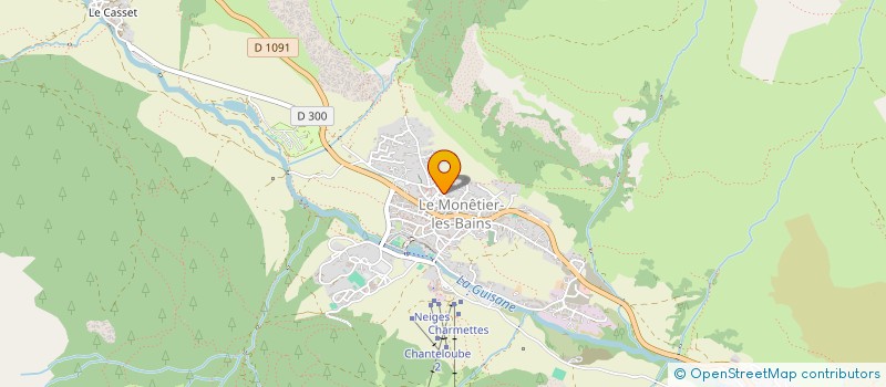 localisation de l'entreprise BARTAGNO  LE MONETIER-LES-BAINS