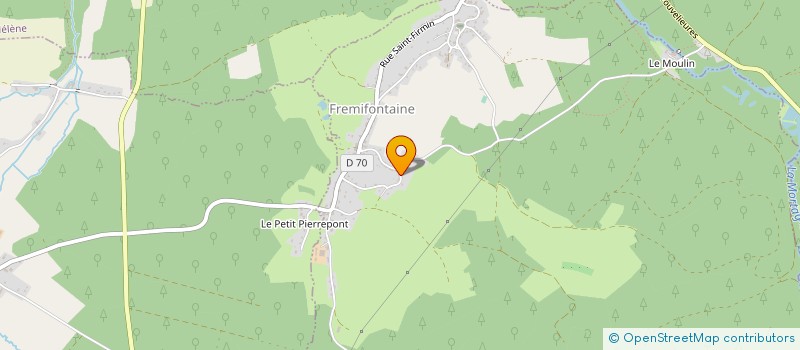 localisation de l'entreprise BARTARAN SARL  FREMIFONTAINE