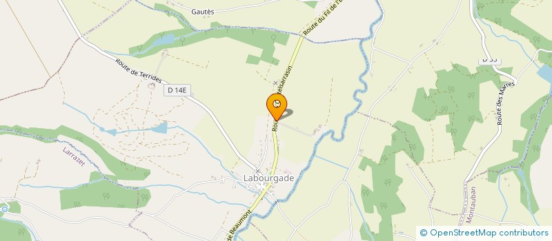 localisation de l'entreprise BARTASSE  LABOURGADE