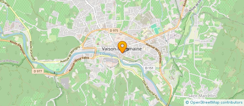 localisation de l'entreprise BARTAVELLE  VAISON-LA-ROMAINE