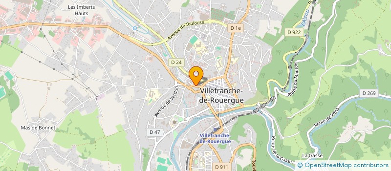 localisation de l'entreprise BARTCHEF  VILLEFRANCHE-DE-ROUERGUE