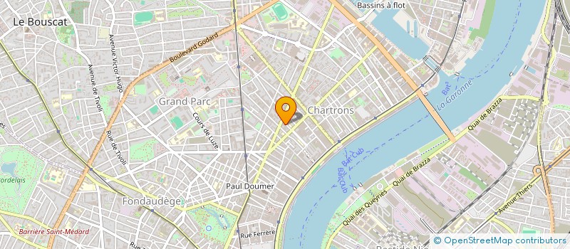 localisation de l'entreprise BARTEBLY & CIE à BORDEAUX