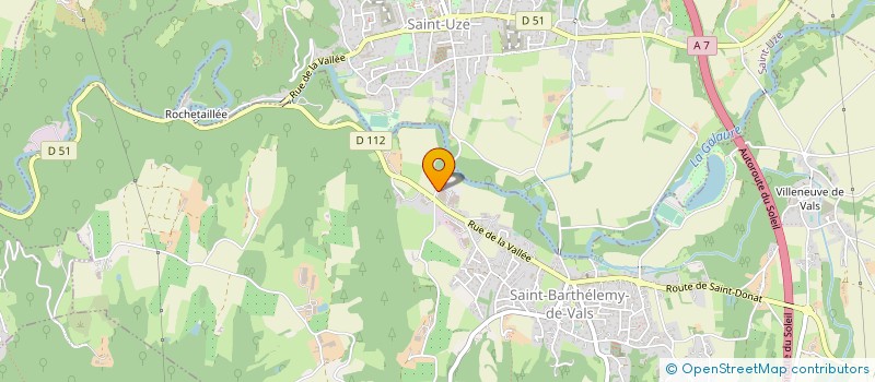 localisation de l'entreprise BARTEL  SAINT-BARTHELEMY-DE-VALS