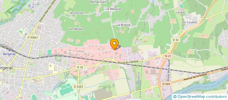 localisation de l'entreprise BARTEM TECHNOLOGIES à BERGERAC