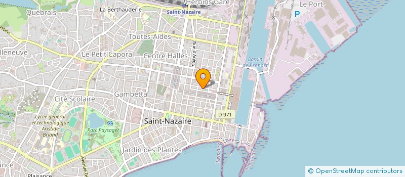 localisation de l'entreprise BARTENDER  SAINT-NAZAIRE