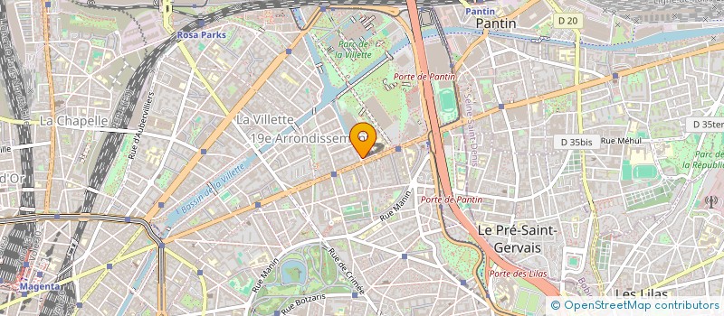 localisation de l'entreprise BARTH  PARIS