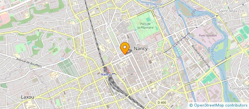 localisation de l'entreprise BARTH - SCORDO à NANCY