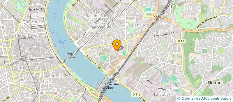 localisation de l'entreprise BARTHACORRE  BORDEAUX