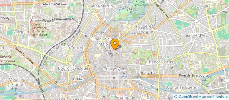 localisation de l'entreprise BARTHANGE  RENNES