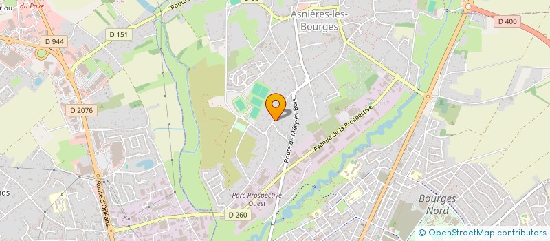 localisation de l'entreprise BARTHAUX-PAVLIN GESTION  BOURGES