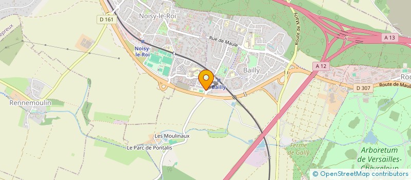 localisation de l'entreprise BARTHE DIFFUSION BASTILLE  BAILLY