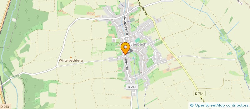 localisation de l'entreprise BARTHEL PROMOTION  SEEBACH