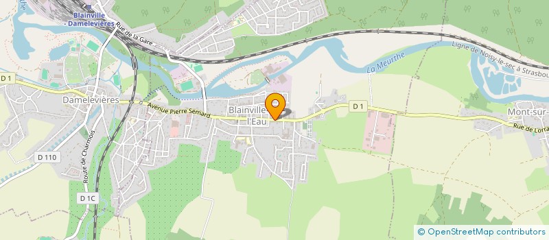 localisation de l'entreprise BARTHELEMY  BLAINVILLE-SUR-L'EAU