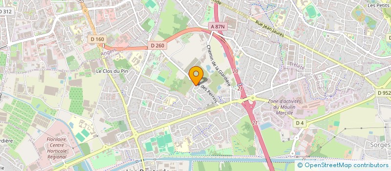 localisation de l'entreprise BARTHELEMY  LES PONTS-DE-CE