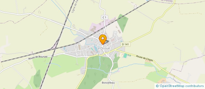 localisation de l'entreprise BARTHELEMY AM  DROUE