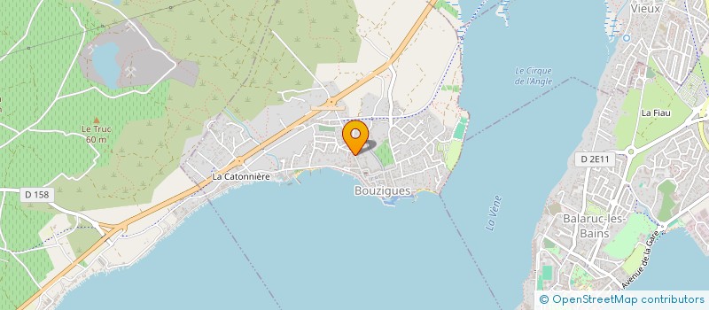 localisation de l'entreprise BARTHELEMY DIRECTION FINANCIERE  BOUZIGUES