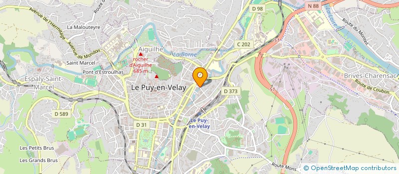 localisation de l'entreprise BARTHELEMY*JOSEPH INDIVISION  LE PUY-EN-VELAY