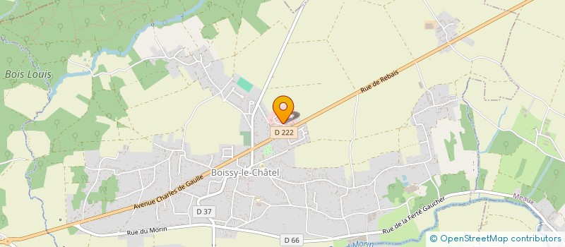 localisation de l'entreprise BARTHELEMY NETTOYAGE OUEST 77 SEINE ET MARNE  BOISSY-LE-CHATEL