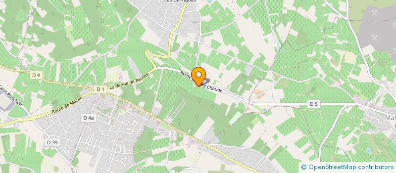 localisation de l'entreprise BARTHELEMY VINCENTI  MAZAN