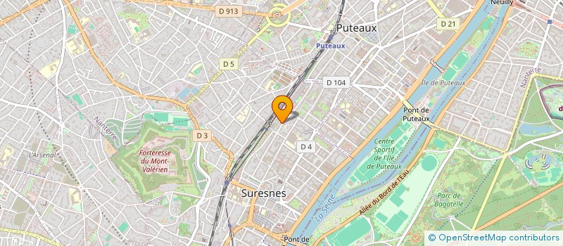 localisation de l'entreprise BARTHESAR à SURESNES