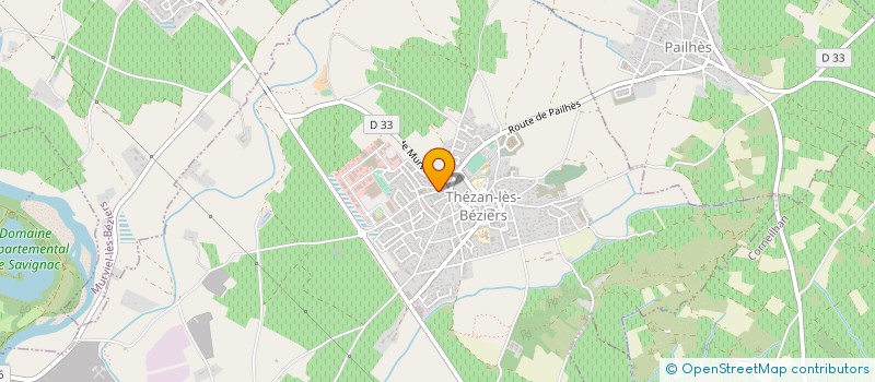 localisation de l'entreprise BARTHEZ BIS à THEZAN-LES-BEZIERS