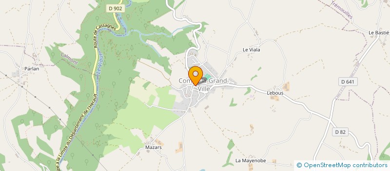 localisation de l'entreprise BARTHEZ ET FILS à ARVIEU