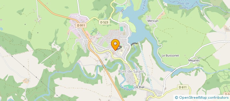 localisation de l'entreprise BARTHEZ FLORIAN  LUC-LA-PRIMAUBE