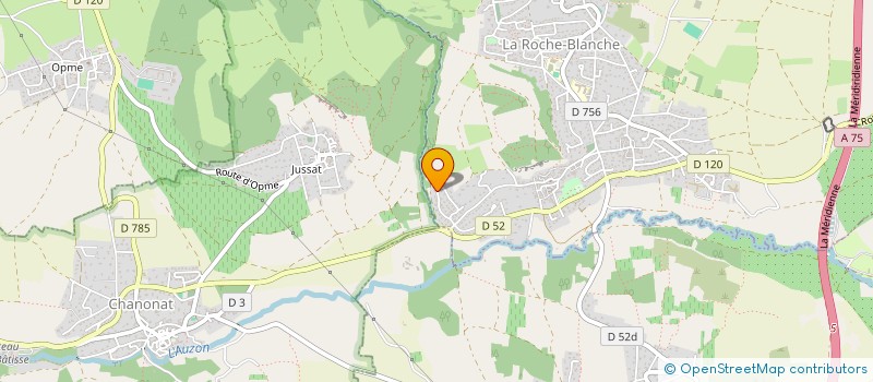 localisation de l'entreprise BARTHODA  LA ROCHE-BLANCHE