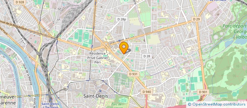 localisation de l'entreprise BARTHOLDI EN ACTION à SAINT-DENIS