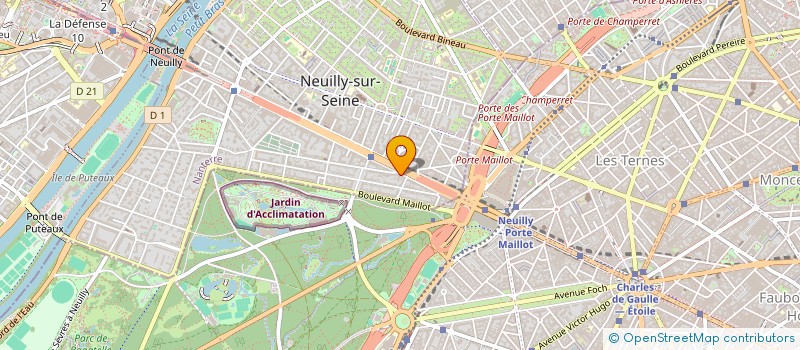 localisation de l'entreprise BARTHOLEO à NEUILLY-SUR-SEINE