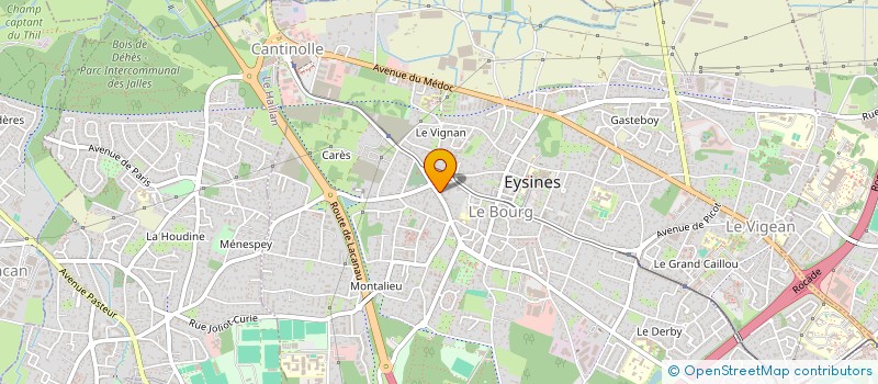 localisation de l'entreprise BARTHOU  EYSINES