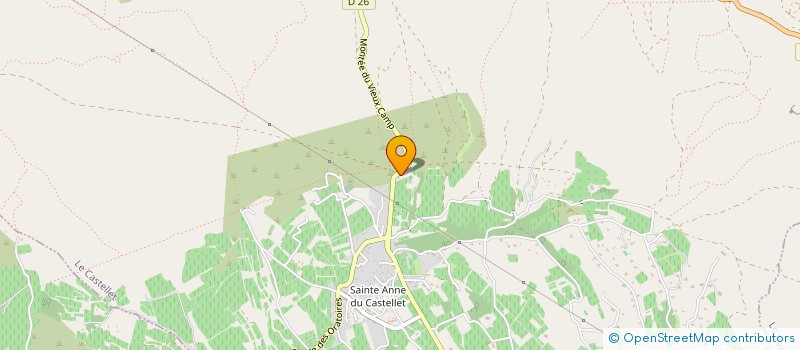 localisation de l'entreprise BARTHOUMIOU  LE CASTELLET