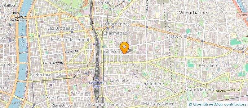 localisation de l'entreprise BARTHY CONSTRUCTIONS à LYON