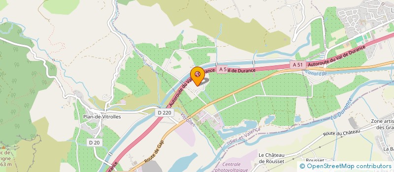 localisation de l'entreprise BARTI  LARDIER-ET-VALENCA