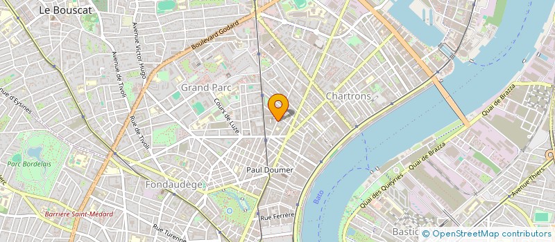 localisation de l'entreprise BARTICHE à BORDEAUX
