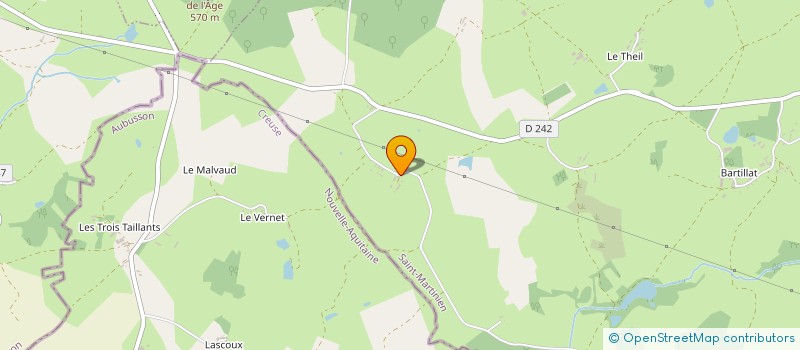 localisation de l'entreprise BARTICOM INVEST  SAINT-MARTINIEN